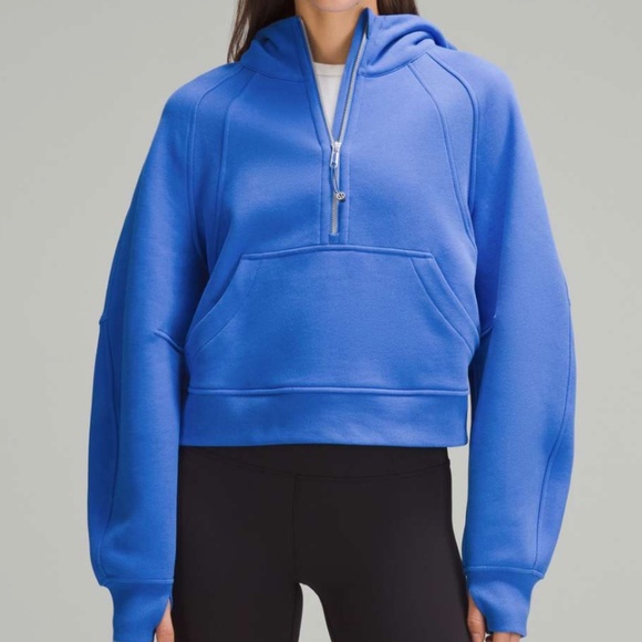 Lululemon | Scuba Oversized Half-Zip Hoodie | Pipe Dream Blue | M/L - Picture 1 of 7